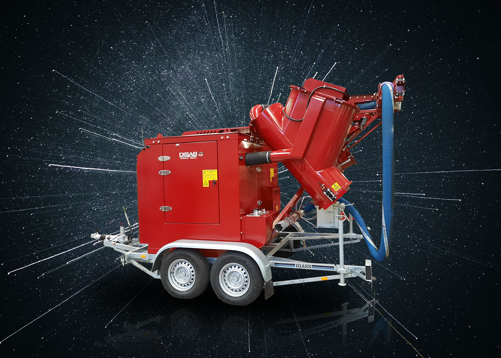 Trailervac sdw 35t vacuum extractor